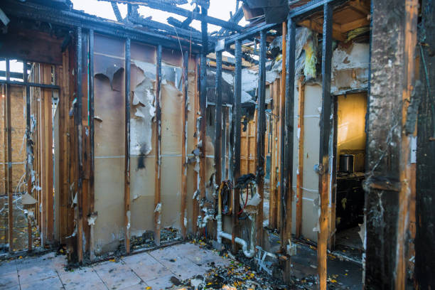 Professional Smoke Damage Removal technician working in Ballinger, TX